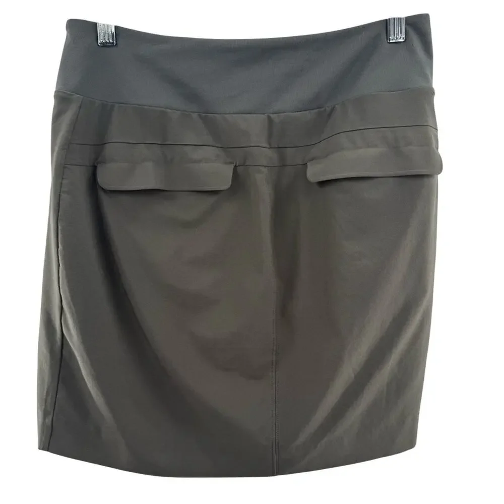 Athleta SoHo Athletic Pull On Skort in Dark Gray Size 4 - Picture 7 of 9